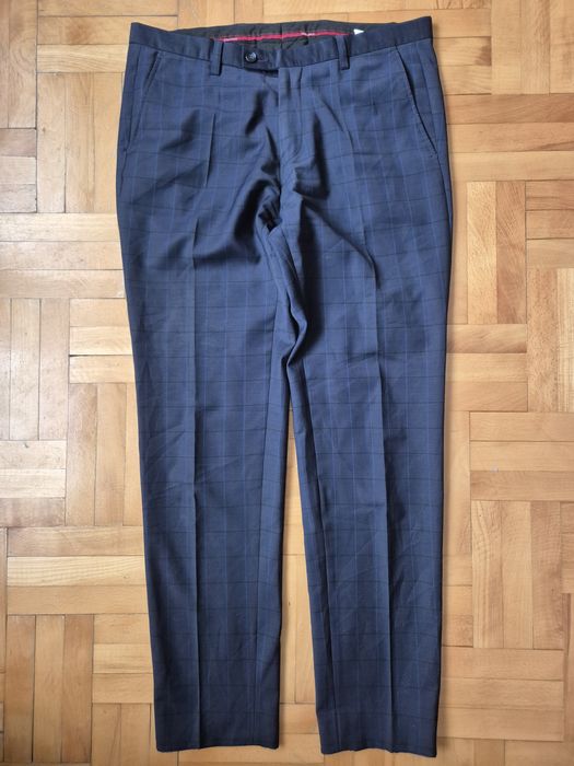 Pantaloni eleganți CG Club of Gents, Cedric Slim Fit, Lână, Bărbați -