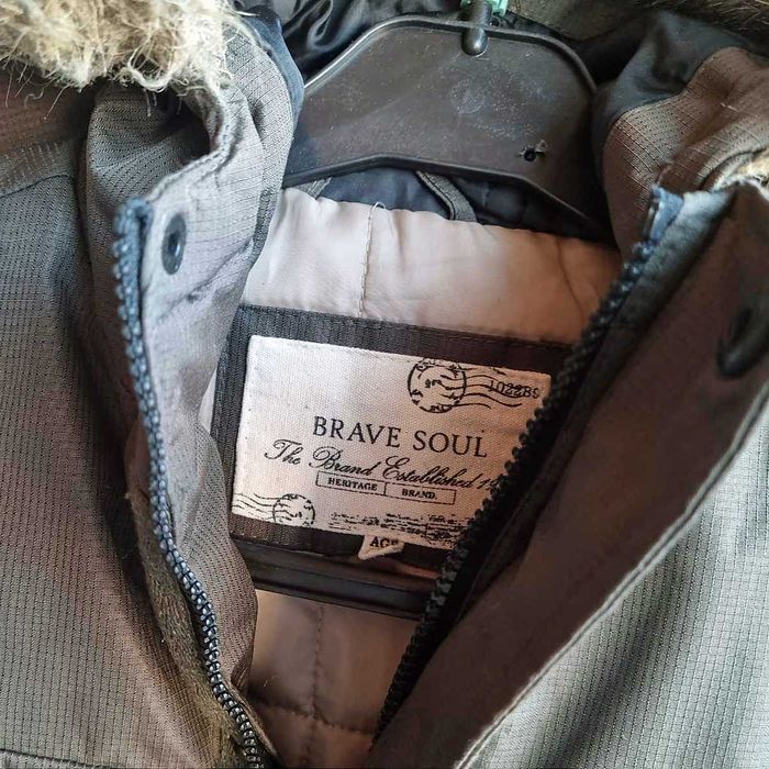 Brave Soul зимна парка дълго яке за 9-10 год