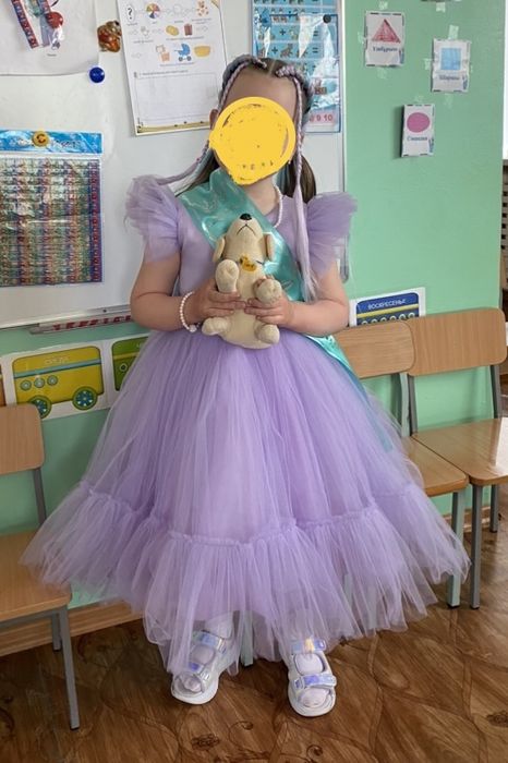 Бальное детское платье