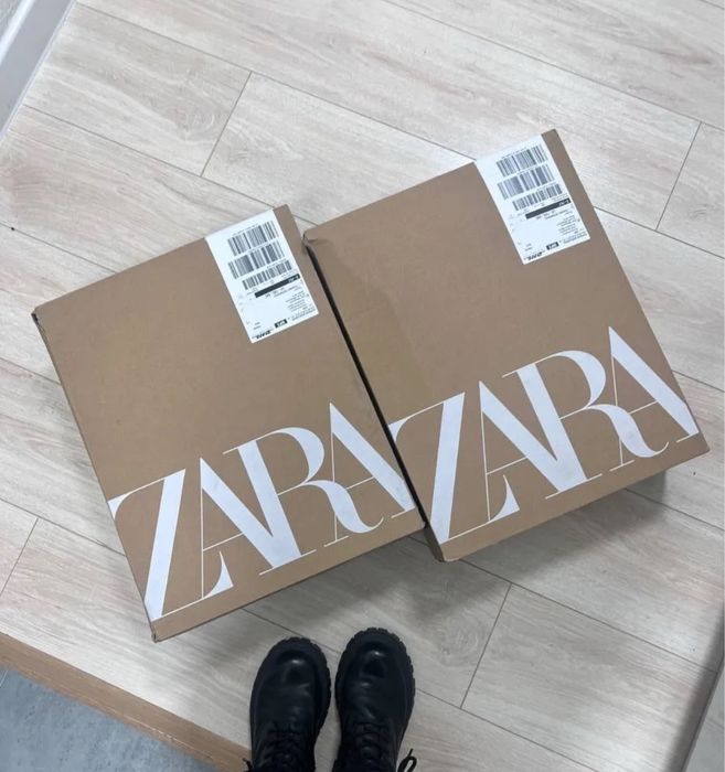 Детские ботинки Zara 35 размер для девочек и мальчиков