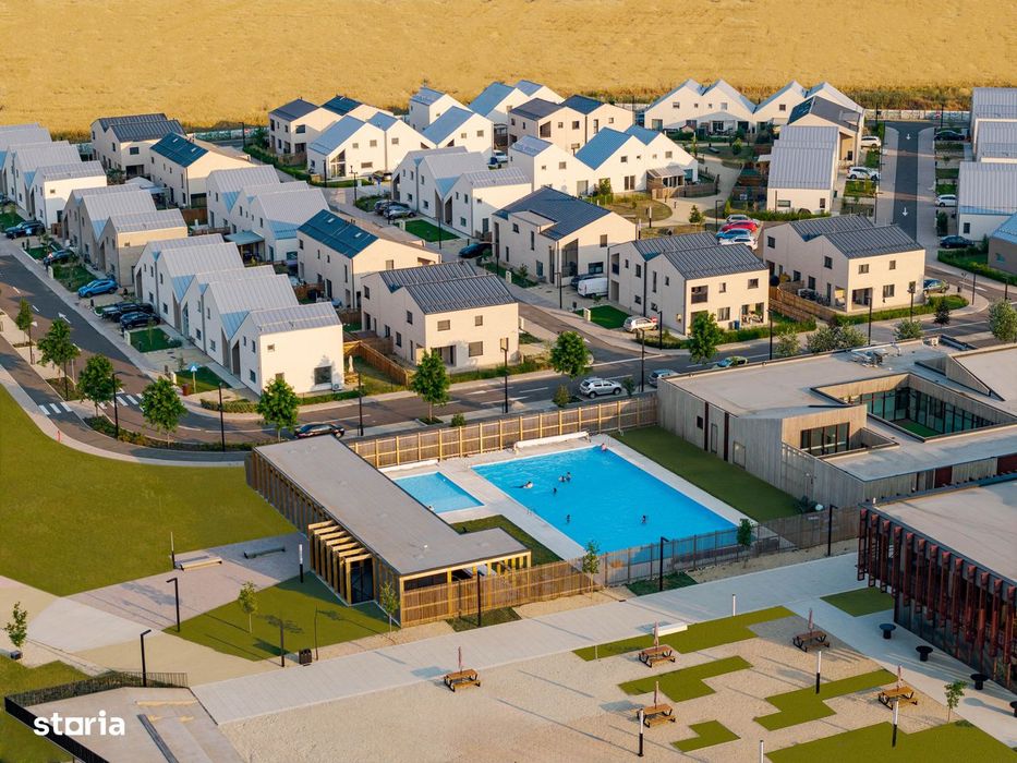 Case lângă lac, zonă verde | Metrou 20 min | Acces rapid București C6