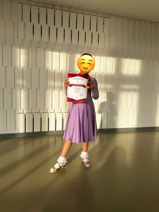 Спортивно-бальное платье