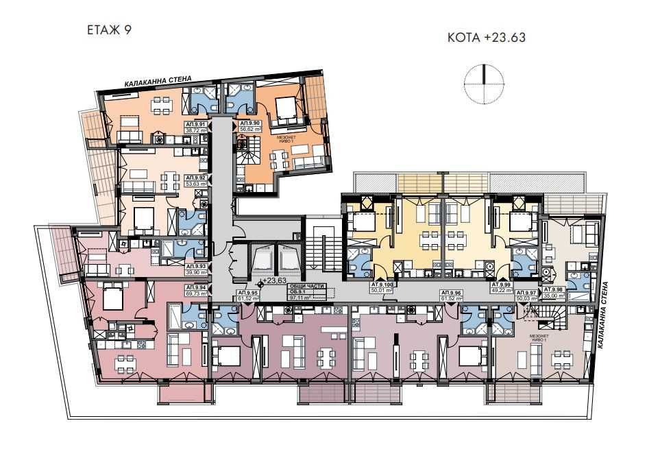 Продава се Двустаен апартамент в София, Овча купел 2 - 61 кв.м за 2378 €/кв.м - Снимка #4