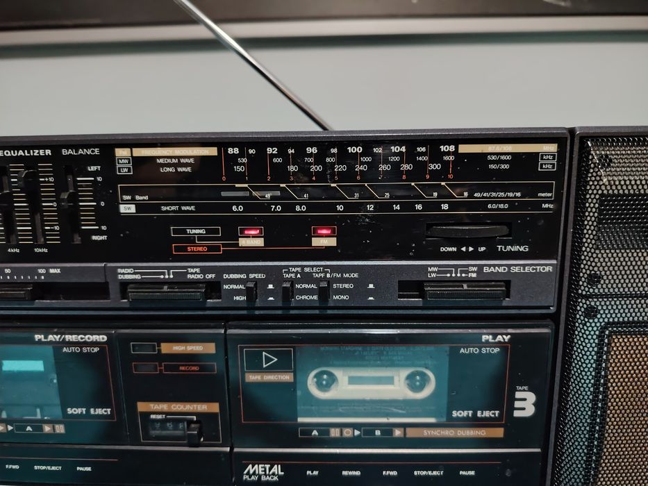 SABA RCP 685  Stereo radio casetofon dublu portabil
