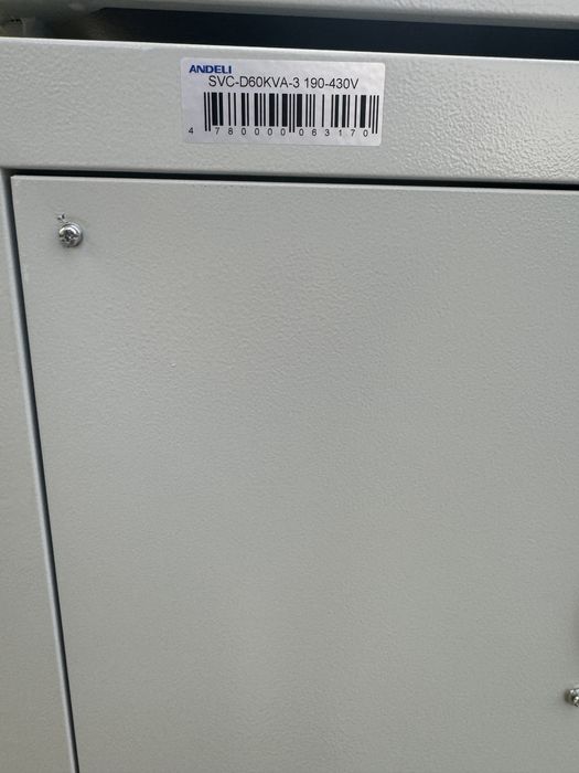 Сотилади стабилизатор ANDELI-TOZA Original SVC-60 kva 380v 3 Фаза