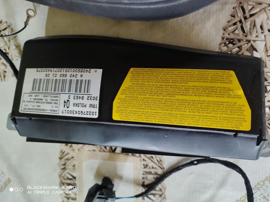 Аербег за седалка  Recaro CS .Renault Clio RS  3
