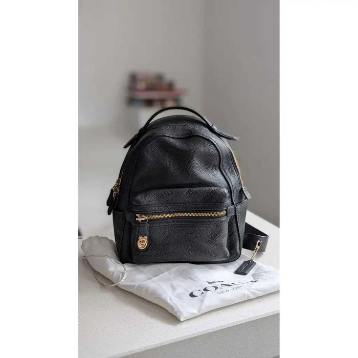 Кожена раница Coach