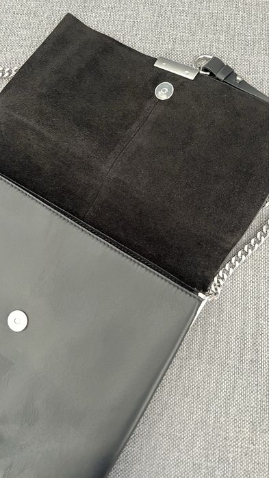 Дамска чанта Zara естествена кожа