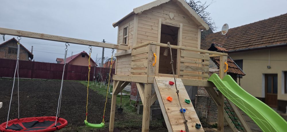 Locuri de joacă pentru copii, căsuța de grădină pentru exterior