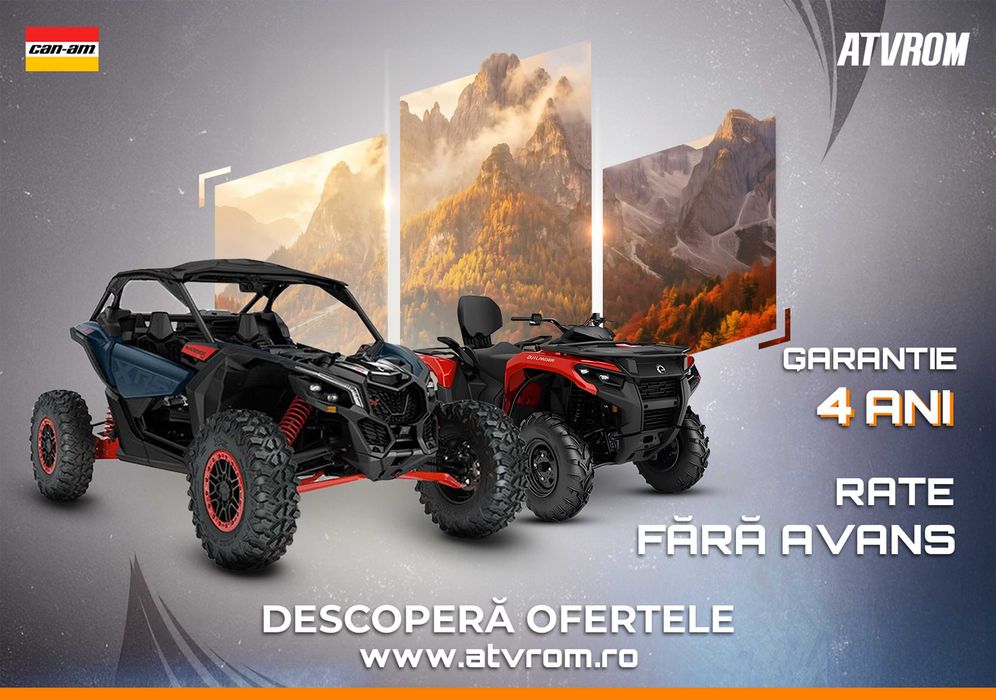 ATV / SXS Can-Am (Finantare flexibila)