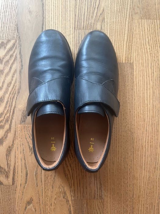 Туфли для мальчика, 38 размер, темно-синие