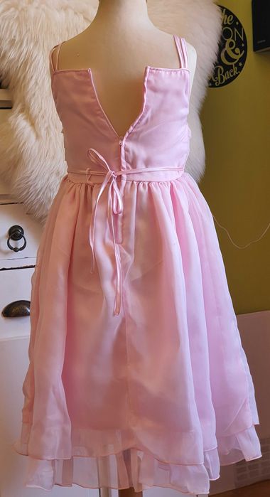 Rochita roz de printesa varsta 5 ani Nou