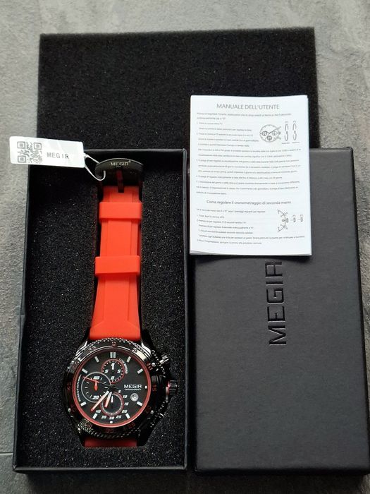 4 модела Оригинални часовници на MEGIR  I CHEETAH