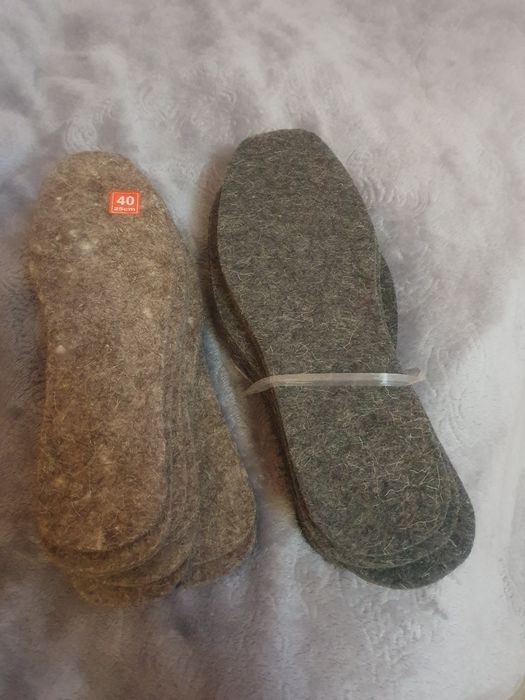 Стельки войлочные