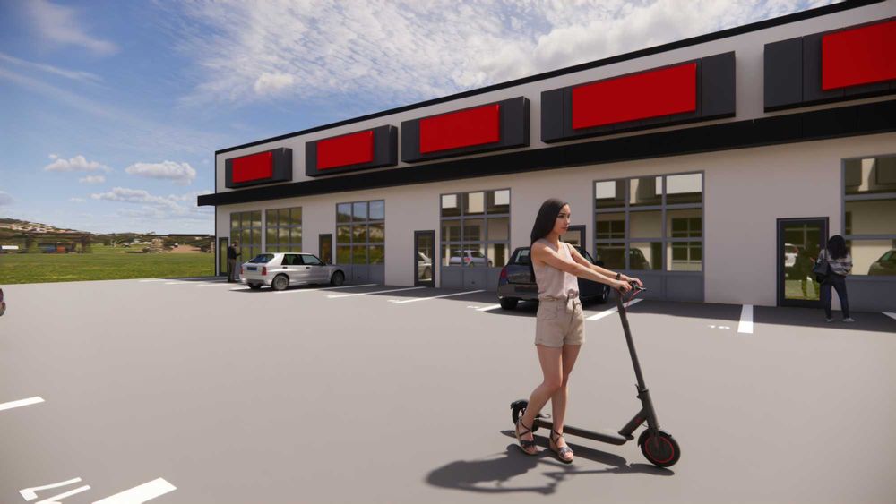 Продава новостроящи се халета на комуникативно място в Казанлък