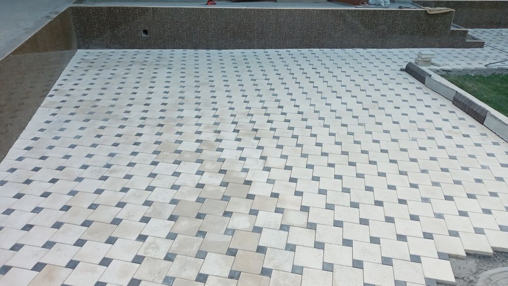 Burschatka, Kafel, beton, burchatka, granit ishlari