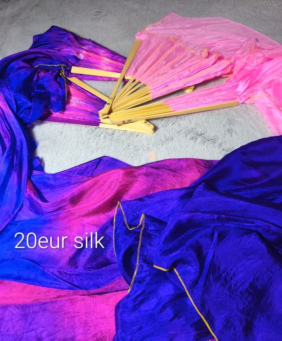 Rochii și costumație dans oriental handmade evantaie mătase aripi isis bellydance