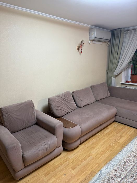 Продам диван+кресло