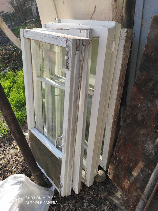 Окна деревянные .