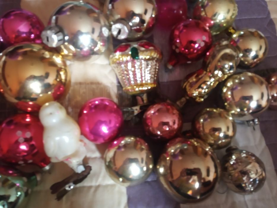 Старые ёлочные игрушки