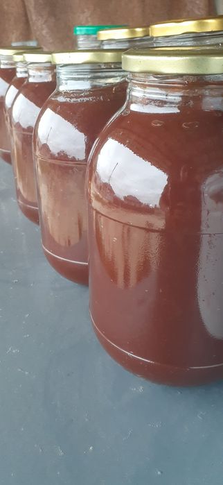 Павидло из яблок и Малиновое варенье.