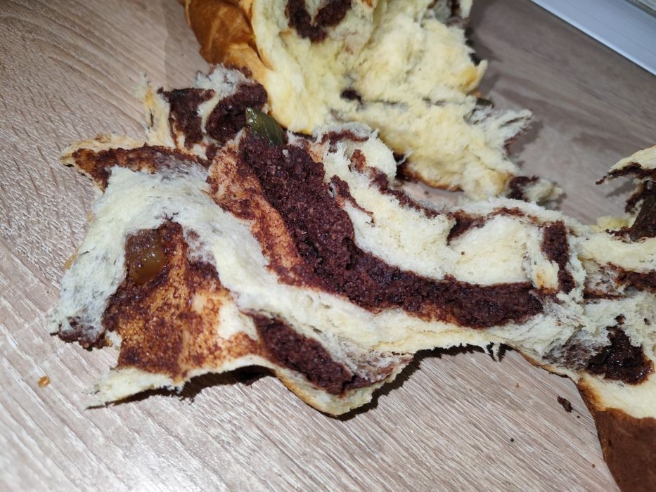 Cozonaci cu aluat oparit