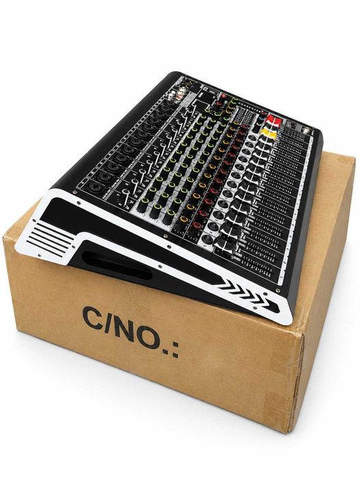 Activ mixer audio 12 canale 2 X 450W ZT12B Stereo canal 16 Efecte digital DSP cu amplificator Bluetooth USB