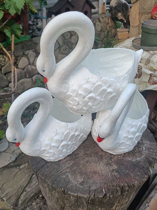 Lebădă plastic  jucărie