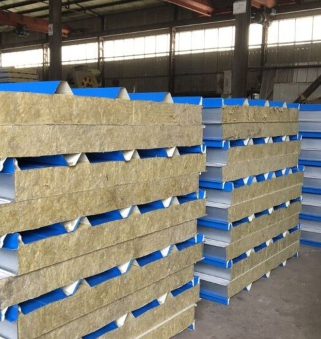 Сендвич панели ППУ/Мин.вата