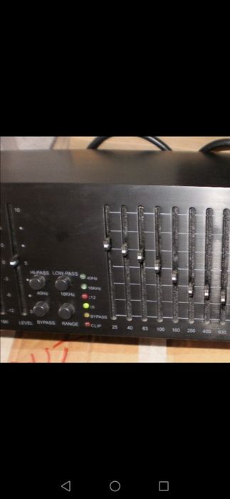 Vand Equalizer BOOST EQ 215S Dual 15 Band Graphic