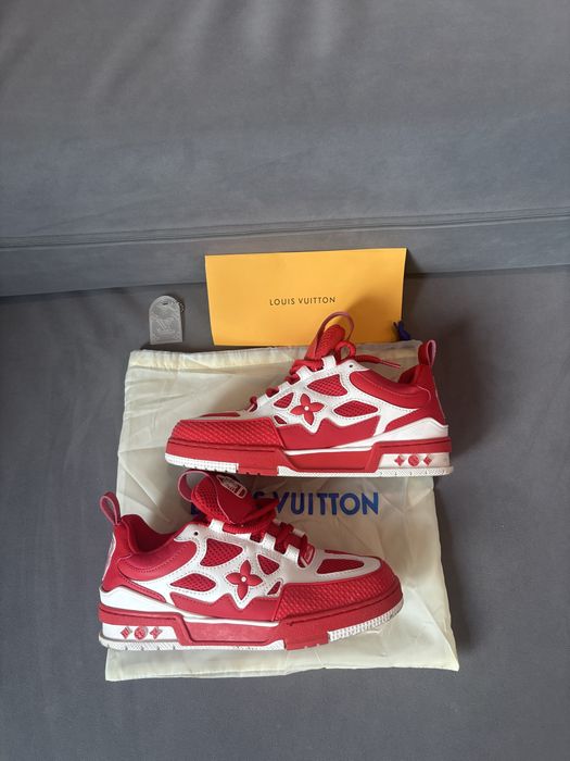 Luis Vuitton LV skates rosu marimea 41
