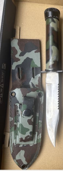 Cutit vanatoare, buschraft, supravietuire,  camping.