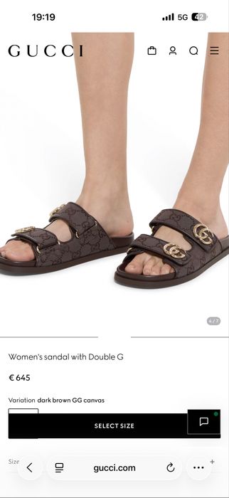 Дамски чехли GUCCI