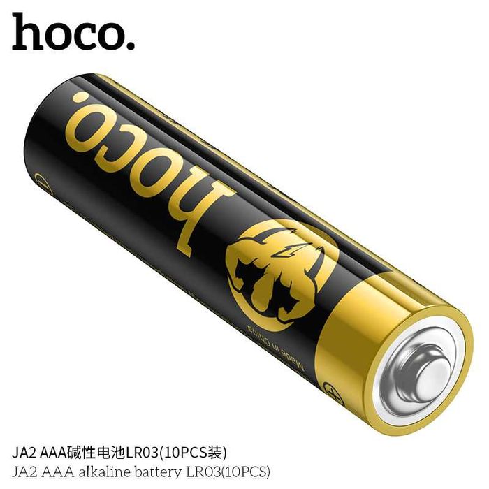 Hoco JA2 LR03 AAA 1.5V Alkaline щелочная батарейка повышенной ёмкости