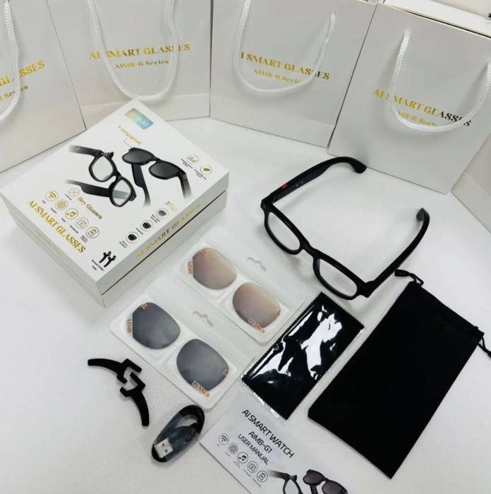 Смарт очки камера + видео.  Подарок штатив !