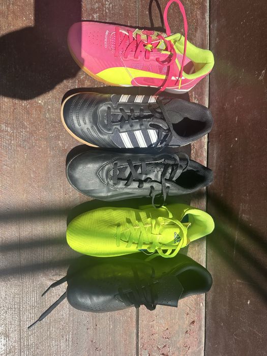 Ghete fotbal copii sintetic sala cramponi