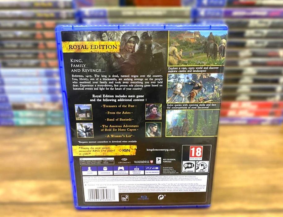 Kingdom Come: Deliverance Royal Edition PS4/PS5 Много Игр Пс4