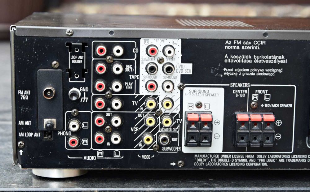 Amplificator 5.1 Technics SA-AX 530, Receiver