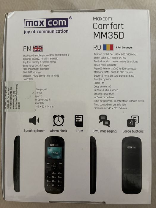 Telefon fix gsm Maxcom MM35D