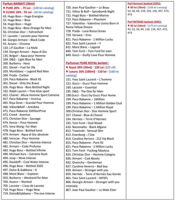 Parfumuri Pure Royal by Federico Mahora