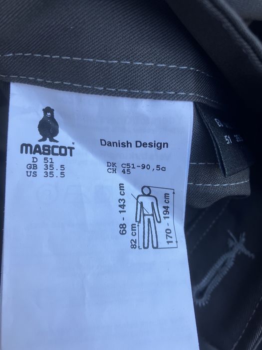 Pantaloni de lucru Mascott (mărimea 51) Noi, cu etichetă!