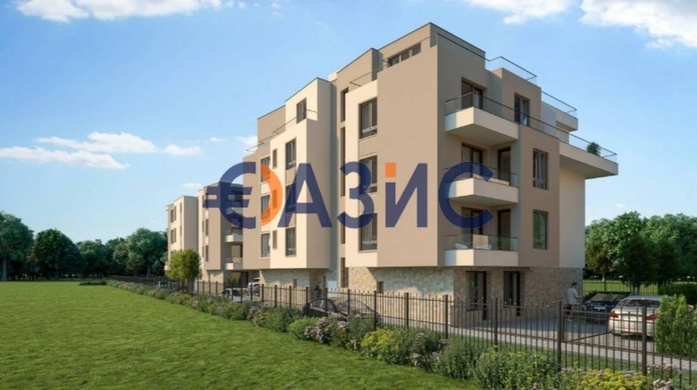 3-стаен апартамент на 3-ти етаж, Флора Бийч, Сарафово, Бургас - 98 кв. м.,#34108938
