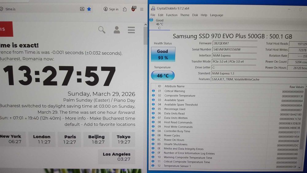 SSD Samsung 970 Evo Plus 500GB NVME PCI Express M.2 TLC PCI-E
