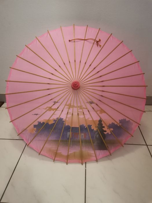 Umbrelă bambus China '60