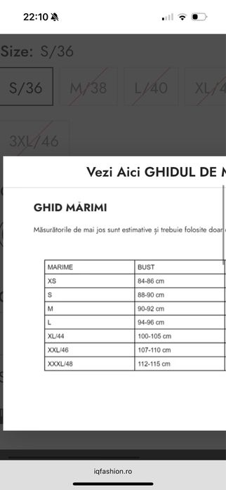 Vand rochie IQ Fashion model deosebit XXL