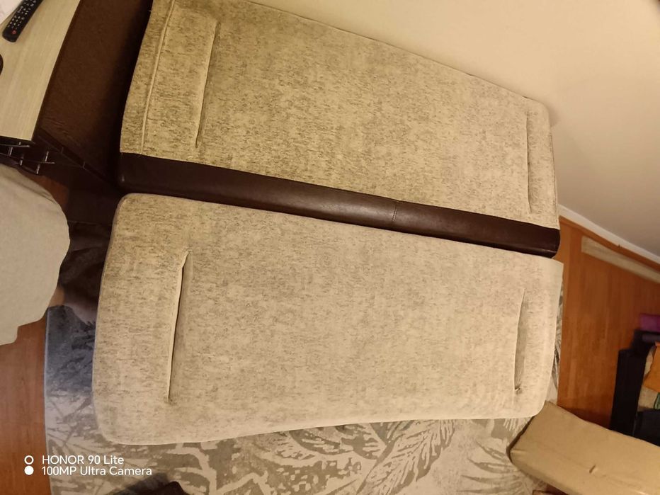 Set canapea si fotolii extensibile, cu spatii depozitare