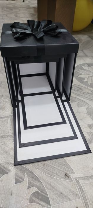 3 qavatli syurpriz quti