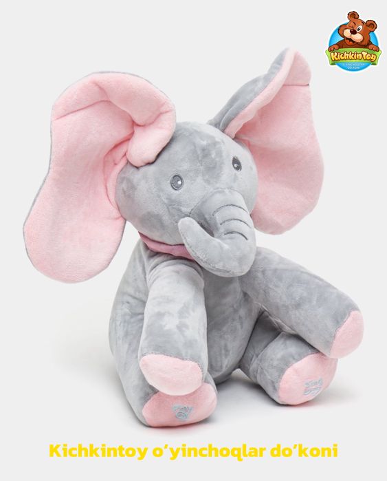 Мишка Интерактивная Мягкая говорящая Игрушка Мишка Слон Теддий AyiqFil