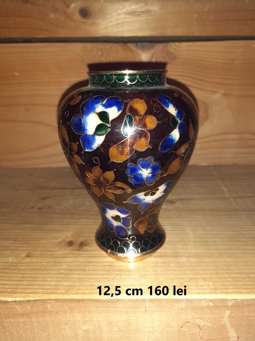vaza cloisonne chinezeasca