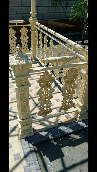 Перилла  ограждение. Рещотки перила в стиле hi-tech.